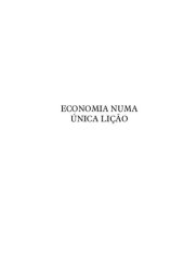 book economia em uma única lição