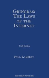 book Gringras: The Laws of the Internet