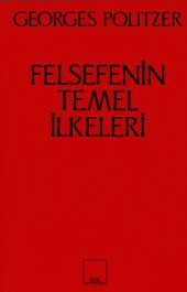 book Felsefenin Temel İlkeleri