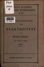 book Experimental-Untersuchungen über Elektrizität (1838)