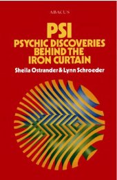 book PSI - psychic discoveries behind the iron curtain