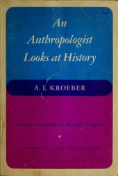 book An Anthropologist Looks at History