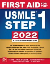 book First Aid for the USMLE Step 1 2022 - A Student-to-Student Guide