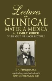 book Clinical Materia Medica (With Gist of Each Lecture)