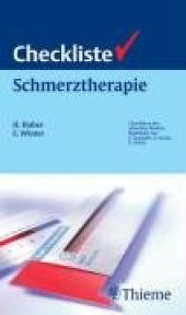 book Checkliste Schmerztherapie