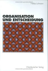 book Organisation und Entscheidung.