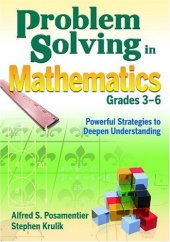 book Problem Solving in Mathematics, Grades 3-6: Powerful Strategies to Deepen Understanding