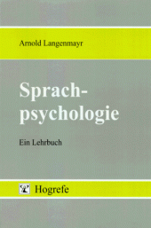 book Sprachpsychologie: Ein Lehrbuch 