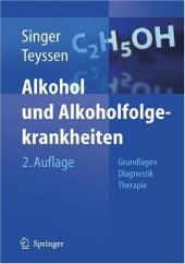 book Alkohol und Alkoholfolgekrankheiten: Grundlagen - Diagnostik - Therapie 