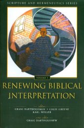 book Renewing biblical interpretation