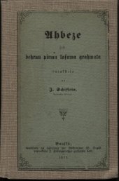 book Ahbeze jeb: behrnu pirma laꞩama grahmata