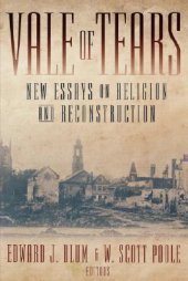 book Vale of Tears: New Essays on Religion and Reconstruction