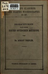 book Beobachtungen nach einer neuen optischen Methode : Ein Beitrag zur Experimentalphysik