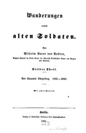 book Wanderungen eines alten Soldaten