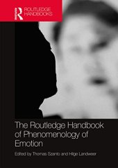 book The Routledge Handbook of Phenomenology of Emotion