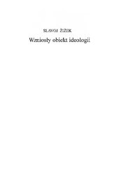 book Wzniosły obiekt ideologii