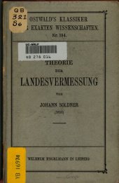 book Theorie der Landesvermessung (1810)