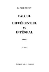 book Calcul différentiel et intégral 1