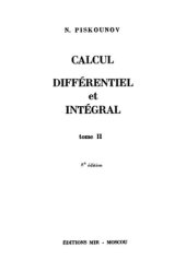 book Calcul différentiel et intégral 2