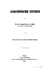 book Albanesische Studien