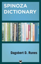 book Spinoza dictionary