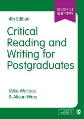 book Critical reading and writing for postgraduates