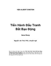 book Tiến Hành Đấu Tranh Bất Bạo Động