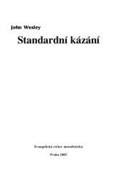 book Standardní kázání