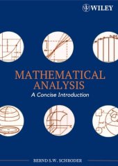 book Mathematical Analysis: A Concise Introduction