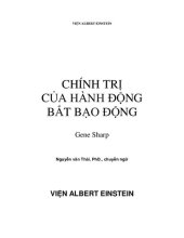 book CHÍNH TRỊ CỦA HÀNH ĐỘNG BẤT BẠO ĐỘNG