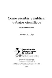 book Cómo escribir y publicar trabajos científicos. Tercera edición en español