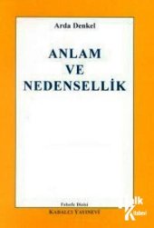 book Anlam ve Nedensellik