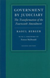 book Government by Judiciary