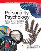 book Personality psychology : domains of knowledge about human nature