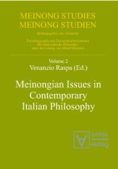 book Meinongian Issues in Contemporary Italian Philosophy , volume 2