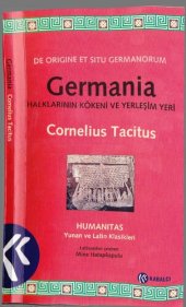 book Germania Halklarının Kökeni ve Yerleşim Yeri