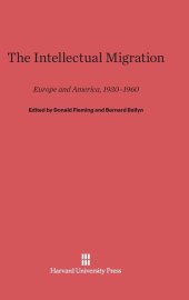 book The Intellectual Migration