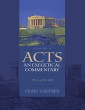 book Acts : an exegetical commentary