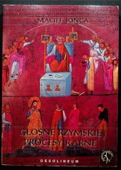 book Głośne rzymskie procesy karne