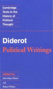 book Diderot: Political Writings