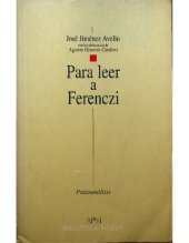 book Para leer a Ferenczi