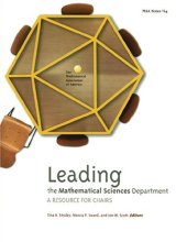 book Leading the Mathematical Sciences Department: A Resource for Chairs