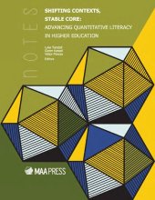 book Shifting contexts, stable core : advancing quantitative literacy in higher education