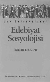 book Edebiyat Sosyolojisi