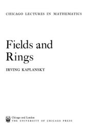 book Fields and Rings