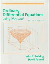 book Ordinary differential equations using Matlab