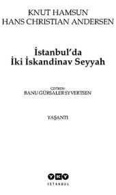 book İstanbul'da İki İskandinav Seyyah