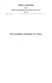 book The Buddhist conquest of China : the spread and adaptation of Buddhism in early medieval China (Notes Bibliography Indexes)