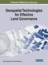 book Geospatial Technologies for Effective Land Governance