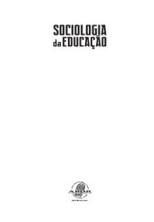 book Sociologia da educação